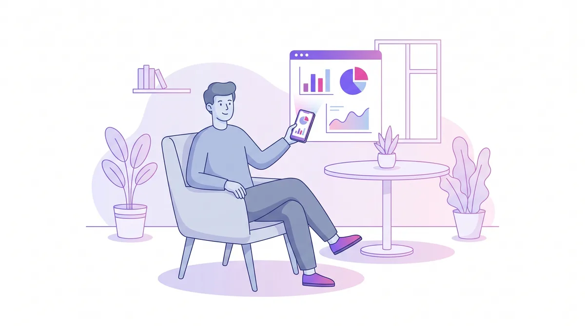 비즈니스 보고서, 모바일에서 편하게 보는 법